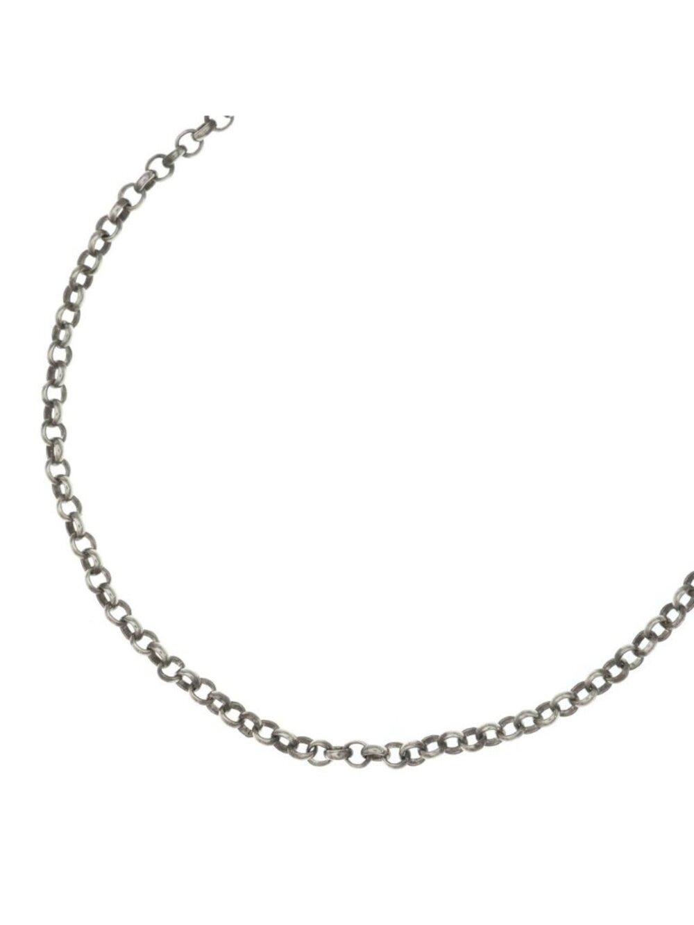 Chrome Hearts Neckchain Roll Chain Necklace Silver